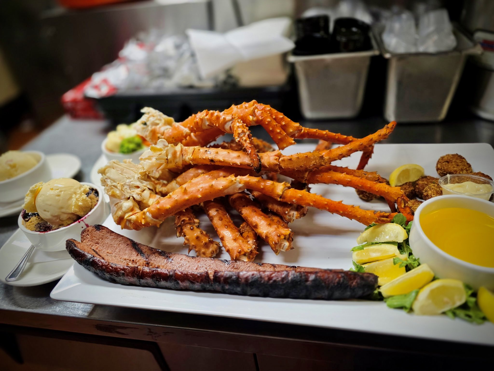 The Kodiak Arrest wing challenge at Humpy's Great Alaskan Alehouse — featured on Travel Channel's Man v. Food. Challenge plate of nuclear sauce wings that only a fraction of challengers complete.